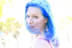 Blue Haired Goddess