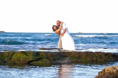 Caribbean ocean wedding