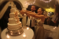 Wedding cake ceremony
