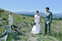 Mountain Bride and Groom